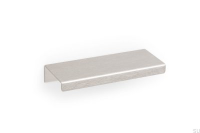 Edge furniture handle Way 64, Aluminum Silver