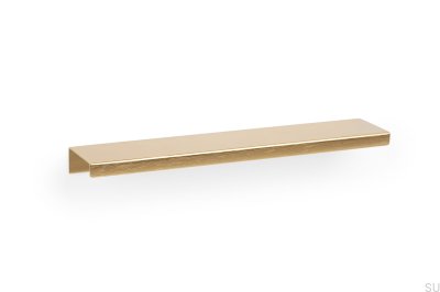 Edge furniture handle Way 128 Gold Brushed