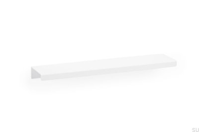 Furniture edge furniture handle Way 128 Aluminum white