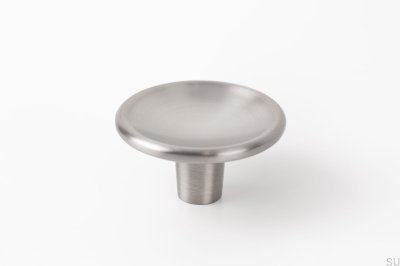Furniture knob Disc 38 Brushed Nickel