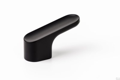 Luv Matte Black furniture knob