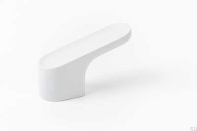 Luv Matte White furniture knob