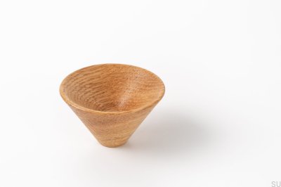 Furniture knob Conic 43 Wooden Oak