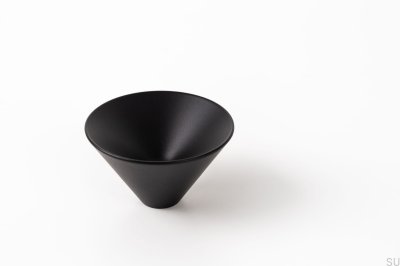 Conic 43 furniture knob Metal Black Mat