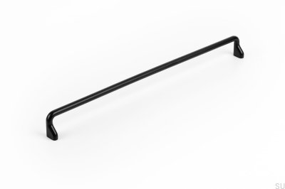 Lengthwise furniture handle Soft 320 Black Mat