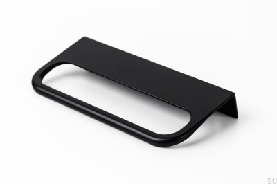 Furniture edge furniture handle Rim Metal Black Mat