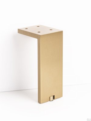 Furniture leg Fonda 150 Brushed Gold