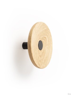 Zoot 120 Wooden Oak Wall Hanger with Black Eco