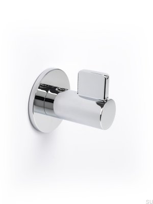 Fin Chrome Polished Eco wall hanger