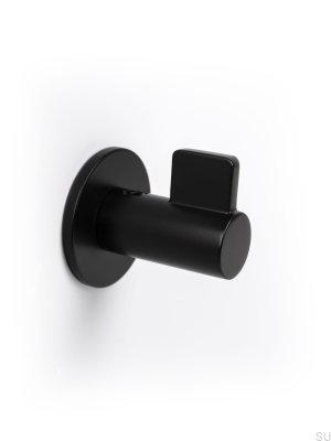 Fin Matt Black Eco wall hanger