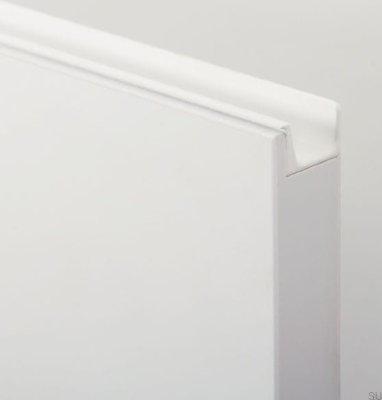 Edge furniture handle Jey2 1197 Aluminum White Matt