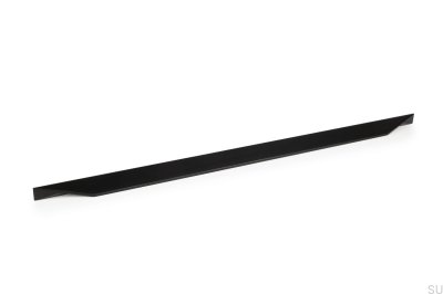 Cutt 320/480 oblong furniture handle, aluminum, matt black
