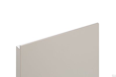 Grada 147 aluminum edge furniture handle White