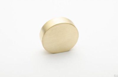 Furniture knob Globe 20 Brass Brushed Unpainted