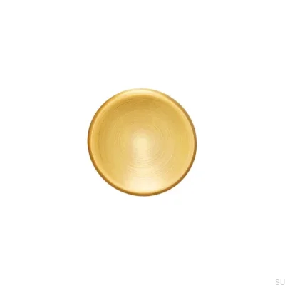 Furniture knob Disc 38 Brushed Gold Cava