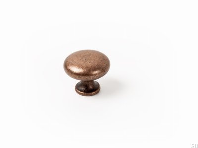 Antique Copper Duke Furniture Knob
