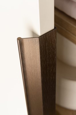 Wing 256 Aluminum Antique Bronze edge furniture handle