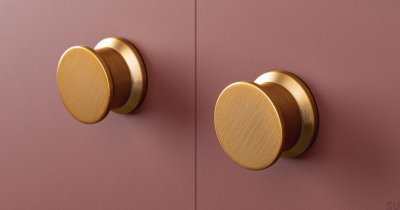 Furniture knob OH! Gold Brushed Cava