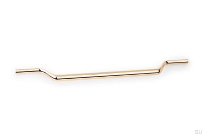 Valley 256 gold polished furniture handle