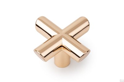 Furniture knob Equis Gold Polished