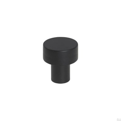 Furniture knob Mood 20 Metal Black matt