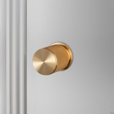 Double-sided door knob Cross 57 Brass