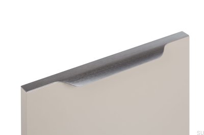 Vector edge furniture handle 0434 347 Aluminum Brushed Gray