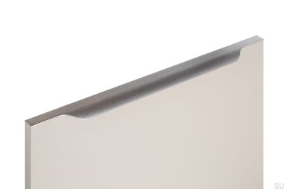 Vector edge furniture handle 0434 597 Aluminum Silver Brushed