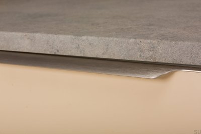 Vector edge furniture handle 0434 697 Aluminum Silver Brushed