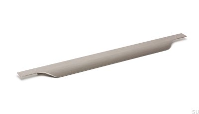 Vector edge furniture handle 0434 797 Aluminum Silver Brushed