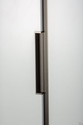 Recessed furniture handle Hexxa 3000 Aluminum Metallic Gray