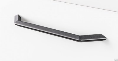 Furniture handle Feltre 192 Metal Black Matt