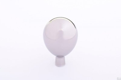 Drop 20 furniture knob Polished stainless steel