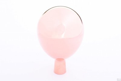 Furniture knob Drop 32 Polished Copper Unpainted