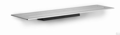 Simple bathroom shelf 7020 Brushed Steel