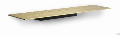 Simple bathroom shelf 7022 Gold PVD coating