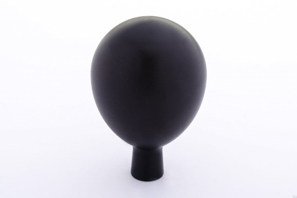 Gałka Drop czarna 32 mm