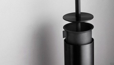 Floor Toilet Brush 7044 Black PVD Coating