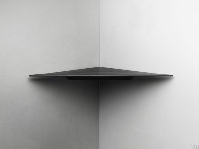 Corner bathroom shelf 7214 Black PVD coating