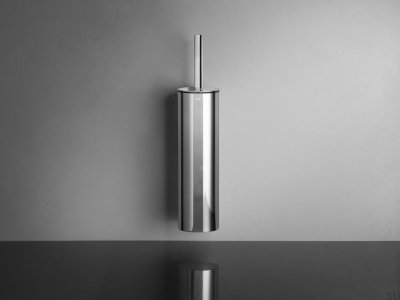 Wall Mounted Toilet Brush 7046 Hand Polished Steel