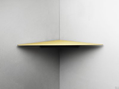 Corner bathroom shelf 7212 Gold PVD coating
