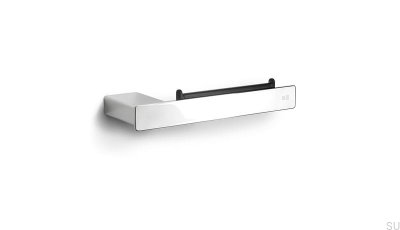 Toilet Paper Holder 7051 Hand Polished Steel