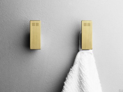 Wall hangers 7072 Gold PVD coating (2 pieces)