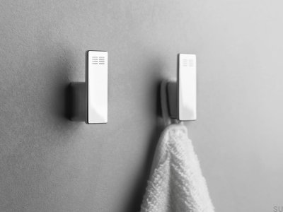 Wall hangers 7071 Polished Steel (2 pieces)