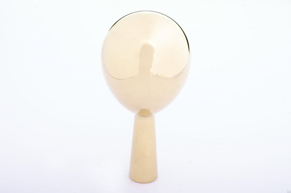 Gałki Drop 64 mosiądz polerowany