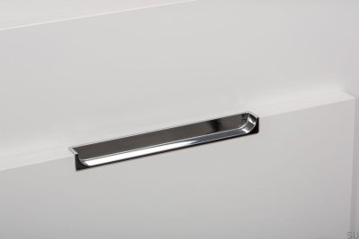Hide 200 Chrome Silver recessed furniture handle