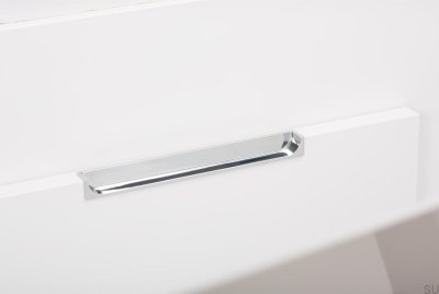 Hide 180 recessed furniture handle, polished chrome