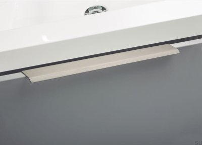 Edge furniture handle Curve 128 Anodized Matt