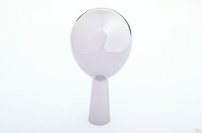 Drop 56 Silver Steel Polished Wall Hanger