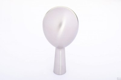 Drop 56 Silver Brushed Steel Wall Hanger